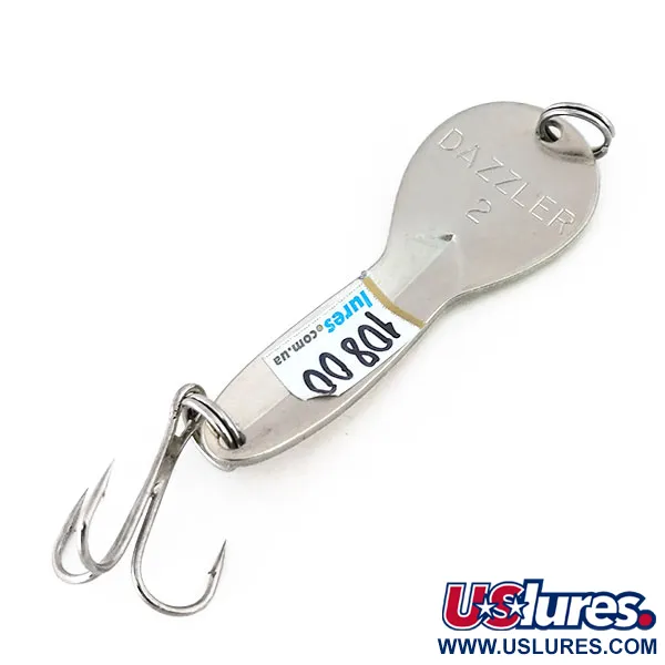 Acme Dazzler #2 UV Lepel, Geel-Rood gestippeld, 7g, UV-finish, #10800