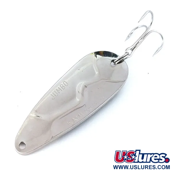 Acme Kamlooper Jumbo Lepel, Zwart / Wit / Nikkel, 18g, Werpmodel, #10807