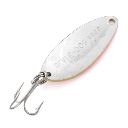 Eppinger Dardevle Devle Dog 5200 UV Lepel, Geel/Rood, 7g, UV, #10819