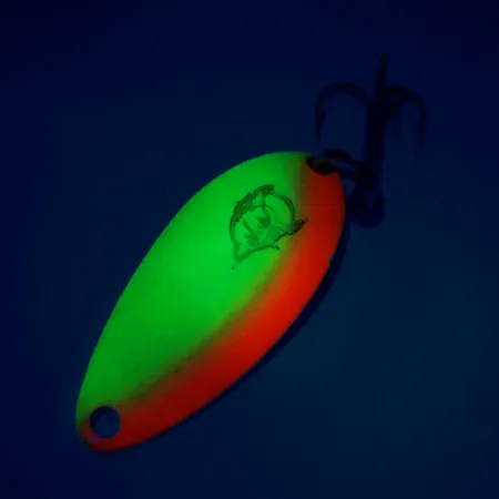 Eppinger Dardevle Devle Dog 5200 UV Lepel, Geel/Rood, 7g, UV, #10819