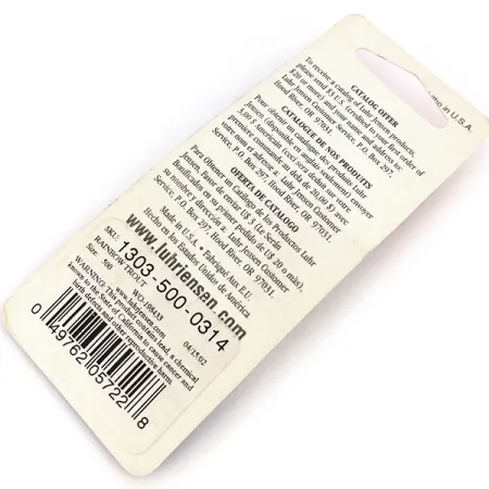 Luhr Jensen Super-Duper 500 Lepel, Regenboogforel, 1.8g, #10837