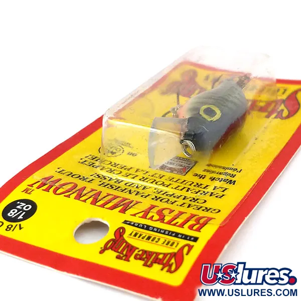 Strike King Bitsy Minnow Plug, Fire Tiger, 3,5g, Ratelend, #10842