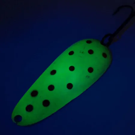 Nebco Aqua Spoon UV Lepel, Geel/Rood/Nikkel, 17g, UV-actief, #10859