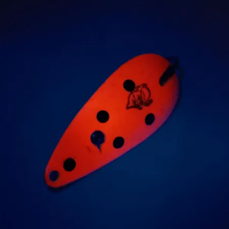 Eppinger Weedless Dardevle Spinnie UV Lepel, Rood/Zwart, 9g, #10867