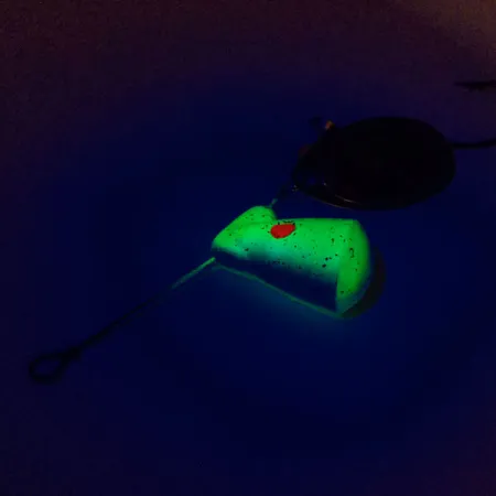 Spin-Erie Tiny Teaser UV Spinnerbait, Nikkel, 17g, UV-reactief, #10870