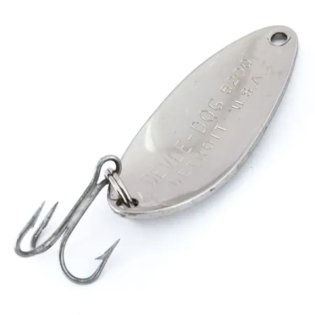 Dardevle Devle Dog 5200 Lepel, Nikkel, 7g, Vintage, #10877