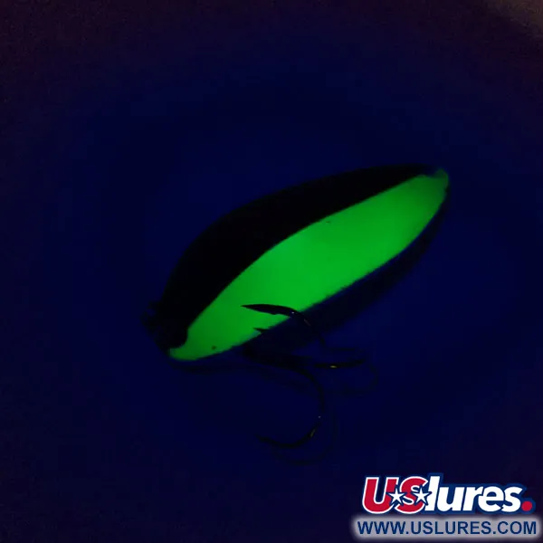 Acme Little Cleo UV Lepel, Nikkel/Groen, 11g, UV-actief, #10879