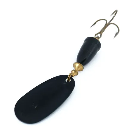 Blue Fox Super Vibrax 4 Spinner, Zwart, 10.5g, Anti-Kink, #10957