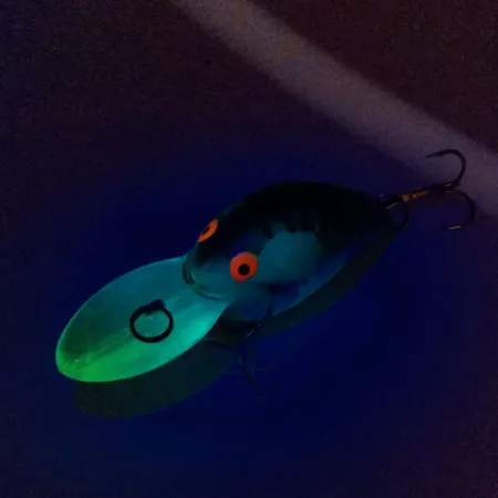 Bomber Fat A Crankbait, Groen Geel, 18g, Suspending, #10903