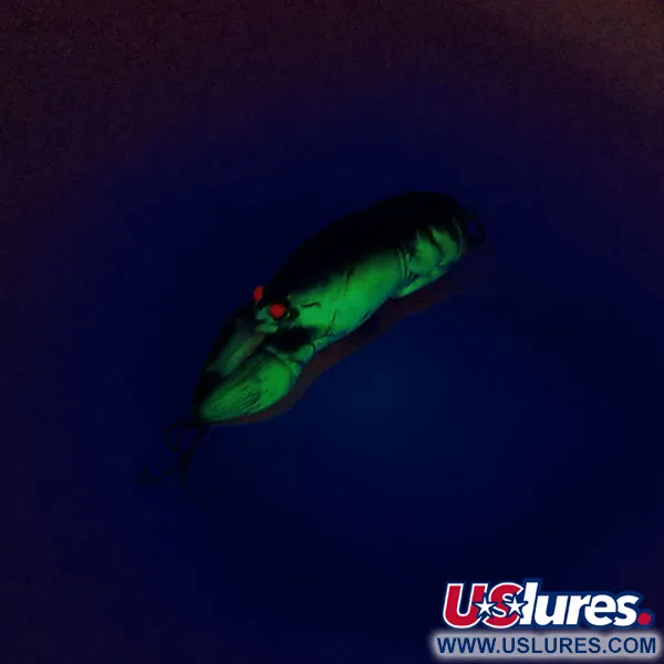 Rebel Wee-Crawfish Shallow UV Plug, Bruin/Geel, 2.5g, UV, #10904