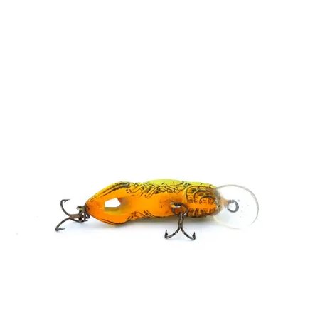 Rebel Wee-Crawfish Shallow UV Plug, Bruin/Geel, 2.5g, UV, #10904