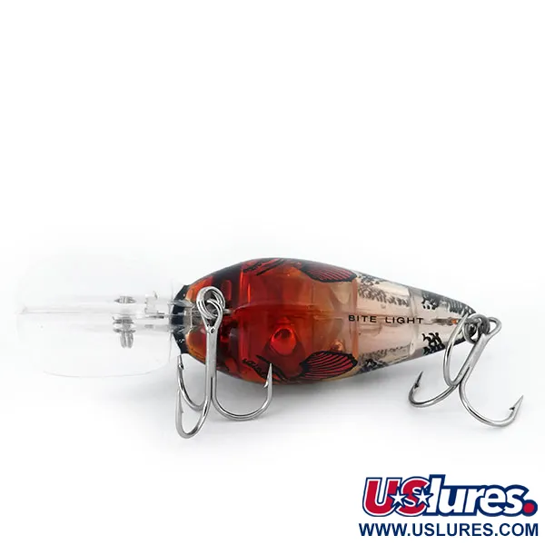 Bite Lite Cobra Plug, Orange Crawfish, 21g, LED, #10905