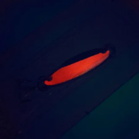 Acme Kastmaster UV Lepel, Nikkel / Oranje, 3,5g, UV-coating, #10908