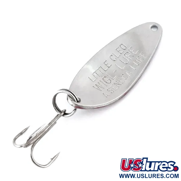Seneca Little Cleo Lepel, Nikkel / Rood, 7g, WIGL-LURE, #10917