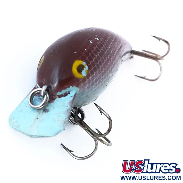 Cotton Cordell Big O Plug, Bruin / Lichtblauw, 7g, Ratel, #10919