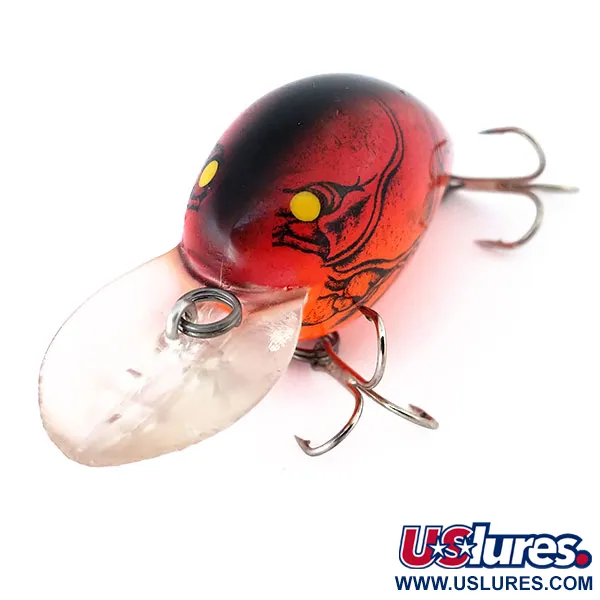 Bomber Fat A B05F UV Crankbait, Oranje Kreeft, 10g, UV-actief, #10921