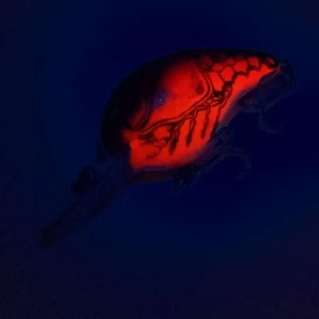 Bomber Fat A B05F UV Crankbait, Oranje Kreeft, 10g, UV-actief, #10921