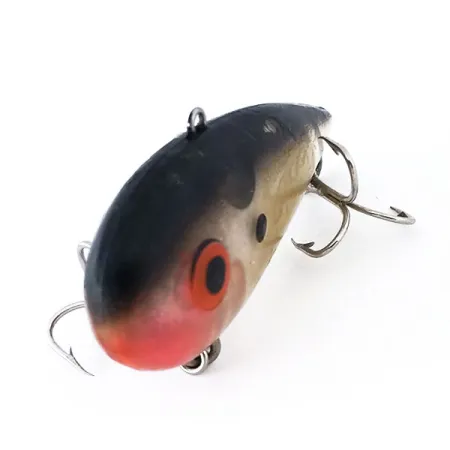 Bomber Pinfish Hard Knock Lipless, Black Red, 12g, Ratelend, #10924