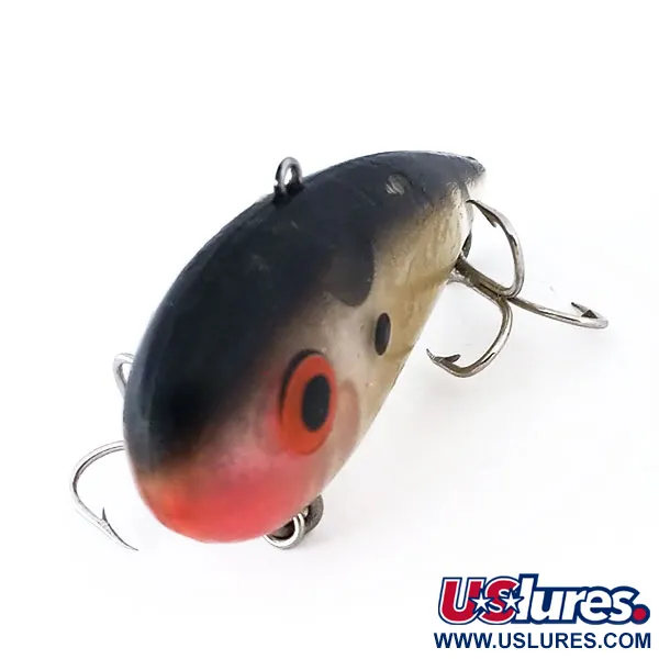 Bomber Pinfish Hard Knock Lipless, Black Red, 12g, Ratelend, #10924