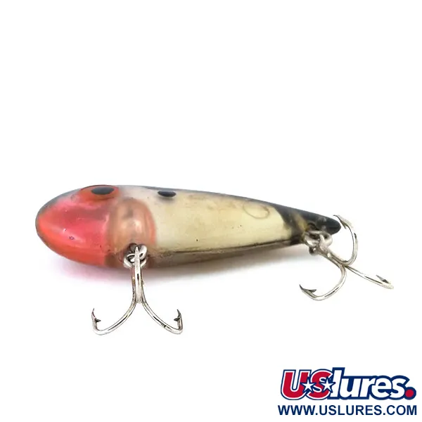 Bomber Pinfish Hard Knock Lipless, Black Red, 12g, Ratelend, #10924
