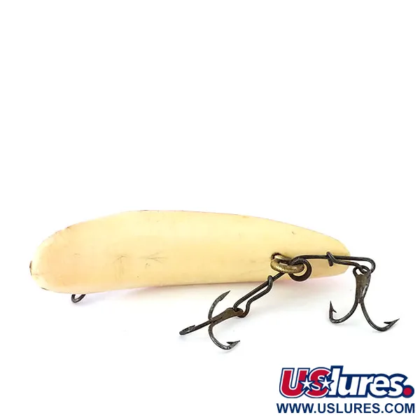 Worden Flatfish F5 Plug, Rood / Wit, 2g, Sleepvissen, #10926