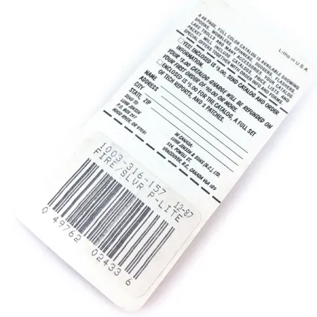 Luhr Jensen Krocodile UV Lepel, Fire / Zilver, 7g, UV-Finish, #10977