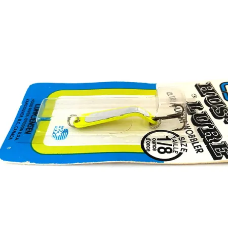 Luhr Jensen Hus-lure UV Lepel, Chartreuse / Zilver, 4g, UV, #12040