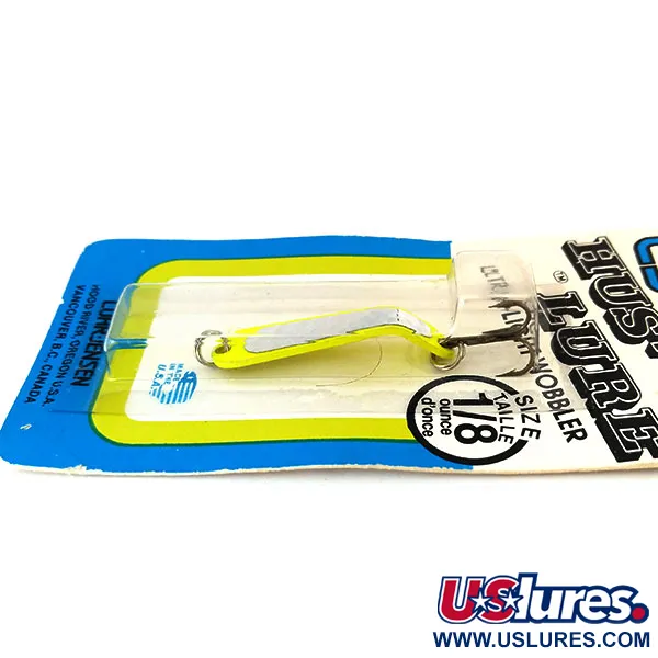 Luhr Jensen Hus-Lure UV Lepel, Silver/Chartreuse, 4g, UV, #10980