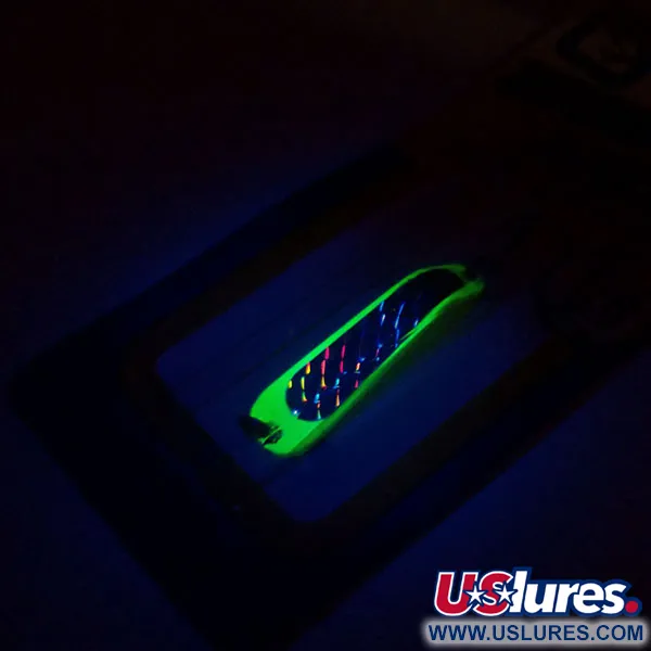 Luhr Jensen Hus-Lure UV Lepel, Silver/Chartreuse, 4g, UV, #10980