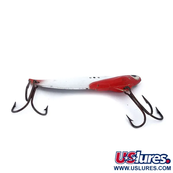 Heddon Sonar 433 Blade bait, Rood / Wit, 14g, 3 Bevestigingsogen, #10983