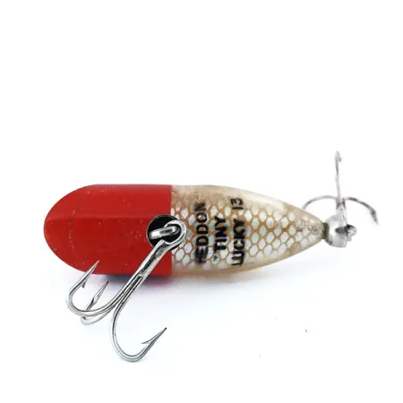 Heddon Tiny Lucky 13 Popper, Rood / Wit, 5,5g, Oppervlakte-aas, #10992