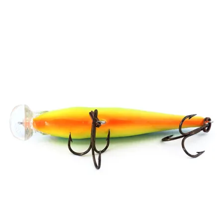 Rapala Shallow Shad Rap 08 Plug, Fire Tiger, 9g, Balsa, #10998
