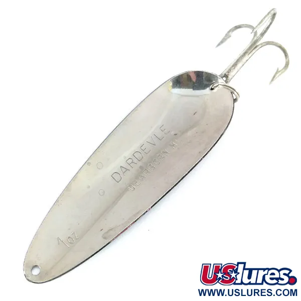 Eppinger Dardevle Lepel, Wit / Zwart / Nikkel, 28g, #11016