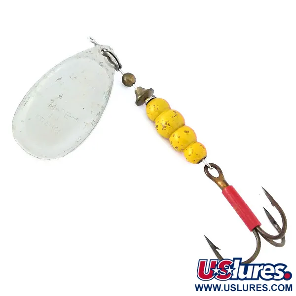 Mepps Aglia 5 Spinner, Zilver, 14g, Vintage Conditie, #11019