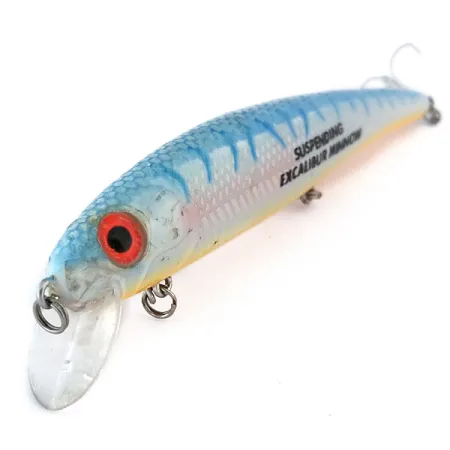 Excalibur KVD Signature Minnow Suspending, Blauw-Wit, 14g, #11037