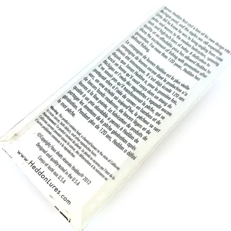 Heddon Zara Puppy Oppervlakkunstaas, Transparant, 7g, Ratel, #11049