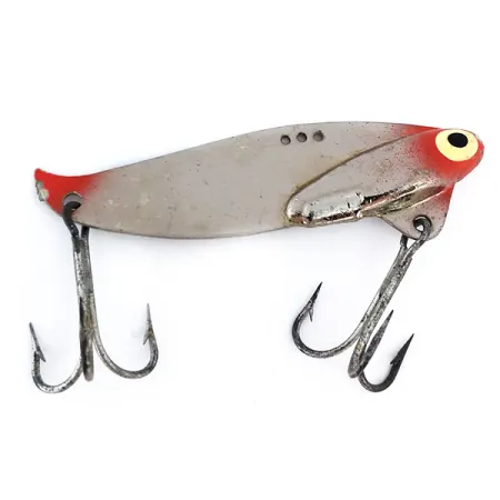 Heddon Sonar 433 Blade Bait, Nikkel / Rood, 14g, Verstelbare Actie, #11052