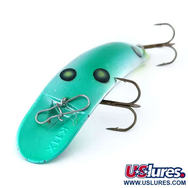 Luhr Jensen Kwikfish K11X Plug, Frog / Silver, 8g, hoge zichtbaarheid, #11065