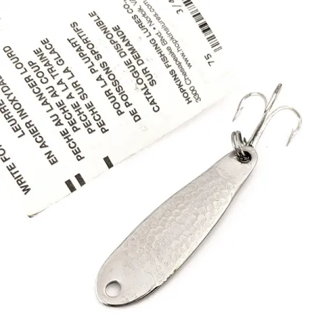 Hopkins Shorty 75 Jig, Nikkel, 21g, Gehamerde textuur, #11071