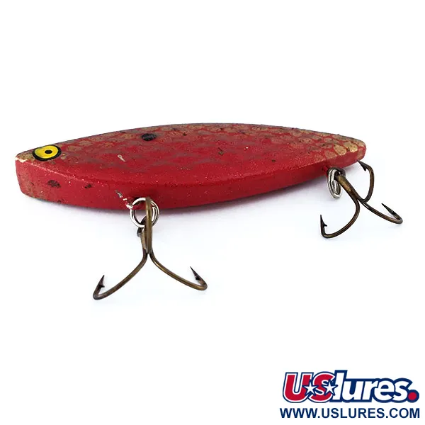 Strike King Diamond Shad Lipless Crankbait, Donkerrood, 14g, Vintage, #11089