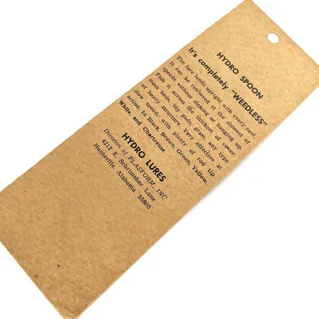 Hydro Lures Hydro Spoon, 14g Groen/Wit/Geel, Lepel #17723