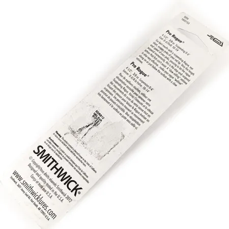 Smithwick Suspending Rattlin’ Rogue Plug, Wit, 11g, Zwevend, #11154