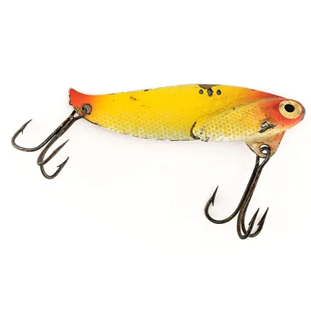 Heddon Sonar 433 Blade Bait, Geel/Rood, 14g, 3 Bevestigingsgaten, #11169