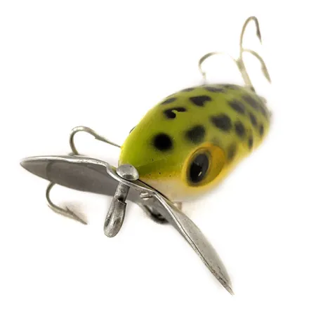 Fred Arbogast Jitterbug Topwater Kunstaas, Frog, 7g, Metalen Lip, #11180