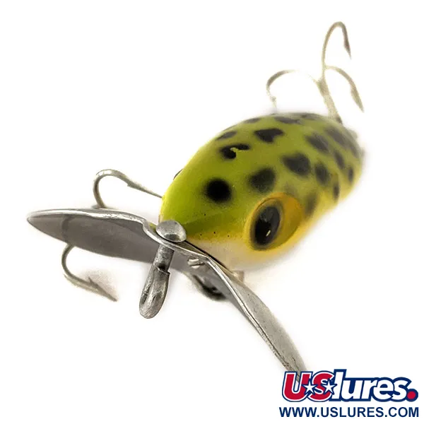 Fred Arbogast Jitterbug Topwater Kunstaas, Frog, 7g, Metalen Lip, #11180