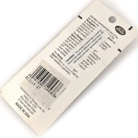 Renegade Crystalina Spoon, Goud-Oranje, 11g, Lepel, #RCS114 GT