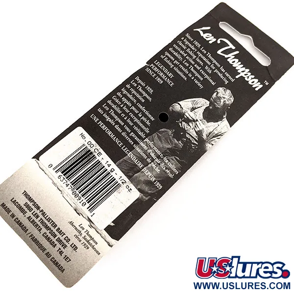 Len Thompson #00 Lepel, Canada Vlag, 14g, Waggelende actie, #11192