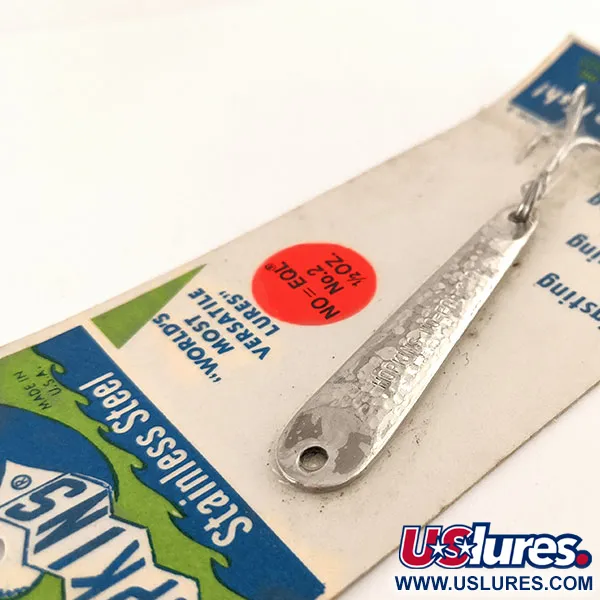 Hopkins No=Eql Jig Lure Jig, Gehamerd nikkel, 14g, #11193