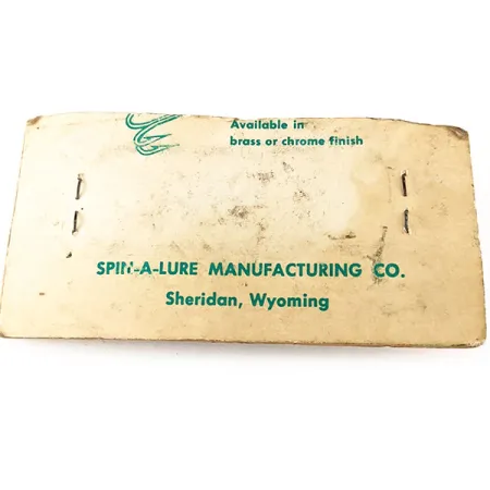 Jake's Lures Lil Jake Lepel-Spinner, Brass / Red, 9g, USA, #11197