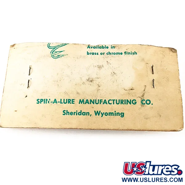 Jake's Lures Lil Jake Lepel-Spinner, Brass / Red, 9g, USA, #11197